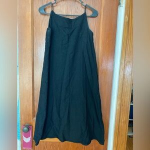 High Necked Black Sundress - Black Dunes Dress ☀️🏝️✨